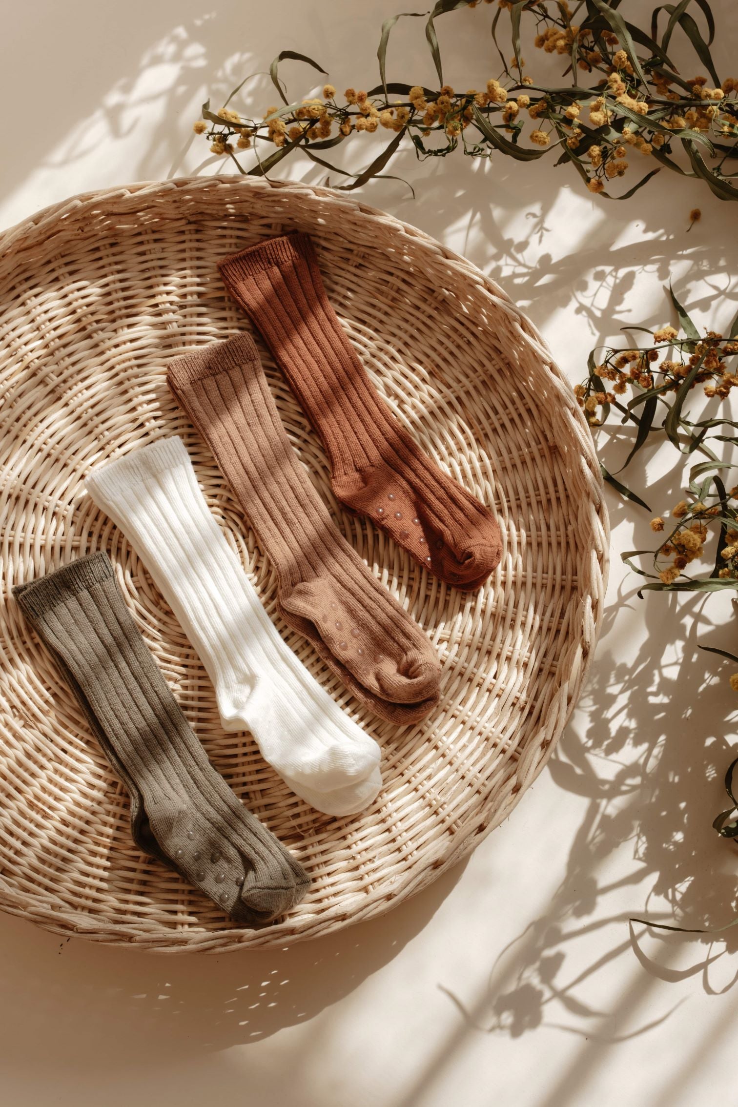 Stilvolle und Bequeme Knielange Rutschfeste Baumwollsocken für Kinder