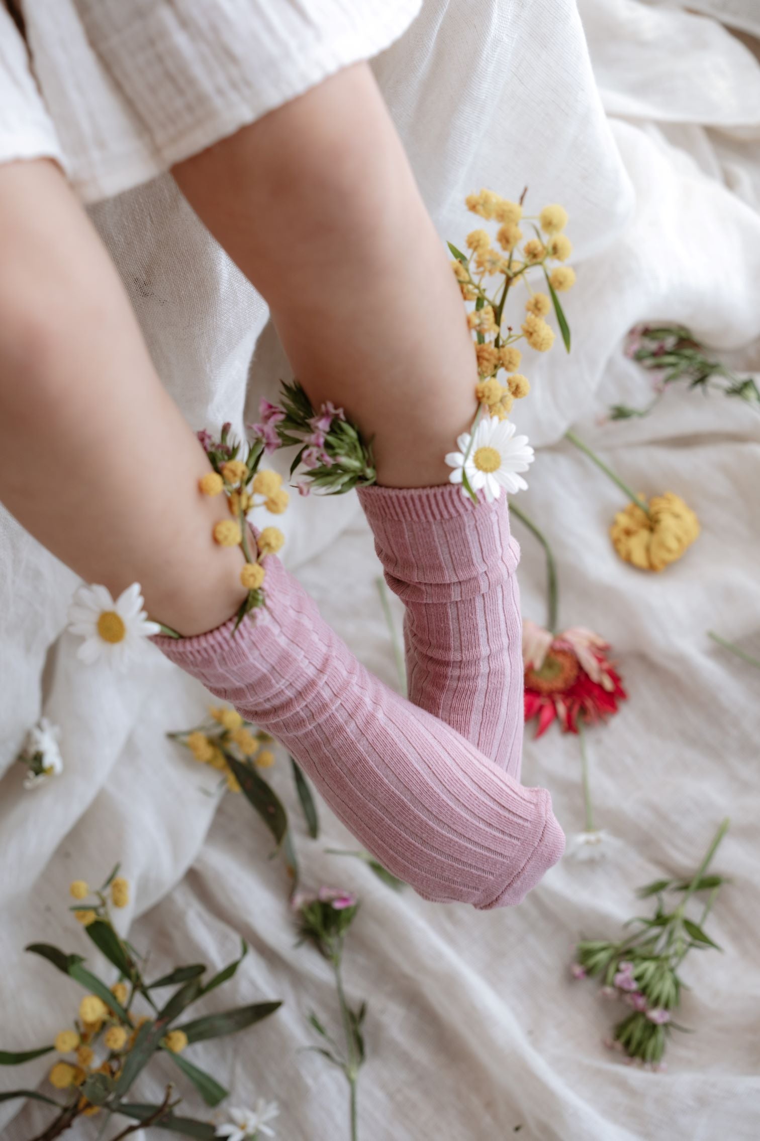 Stilvolle und Bequeme Knielange Rutschfeste Baumwollsocken für Kinder