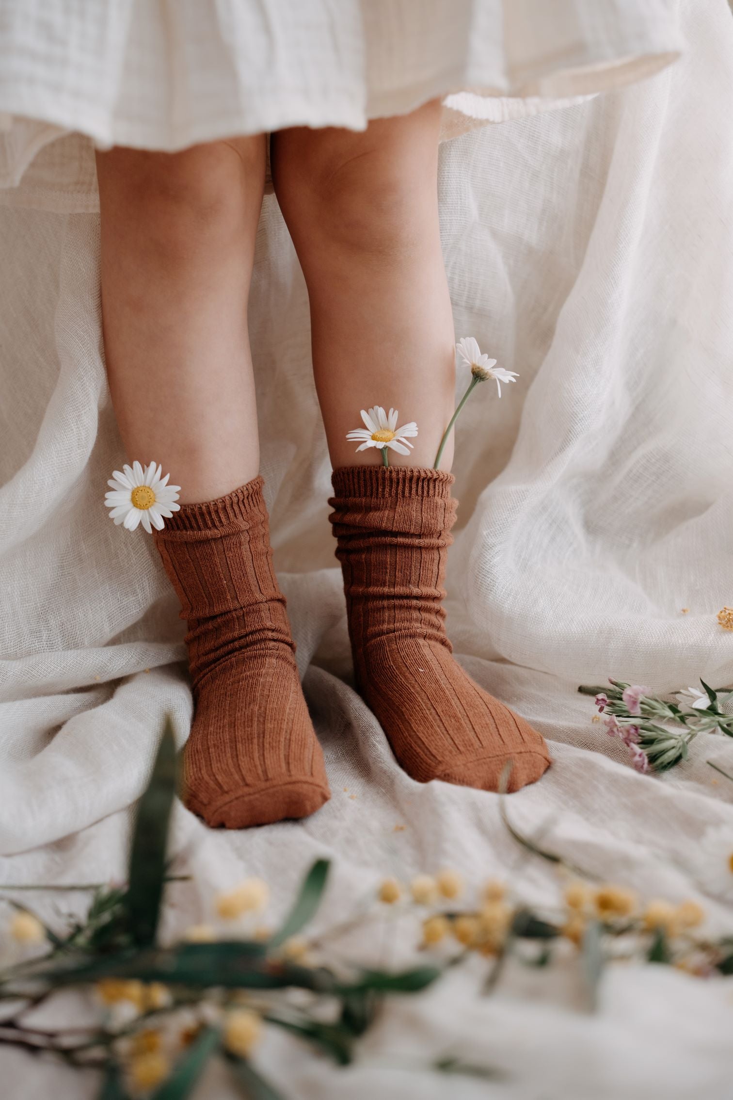 Stilvolle und Bequeme Knielange Rutschfeste Baumwollsocken für Kinder