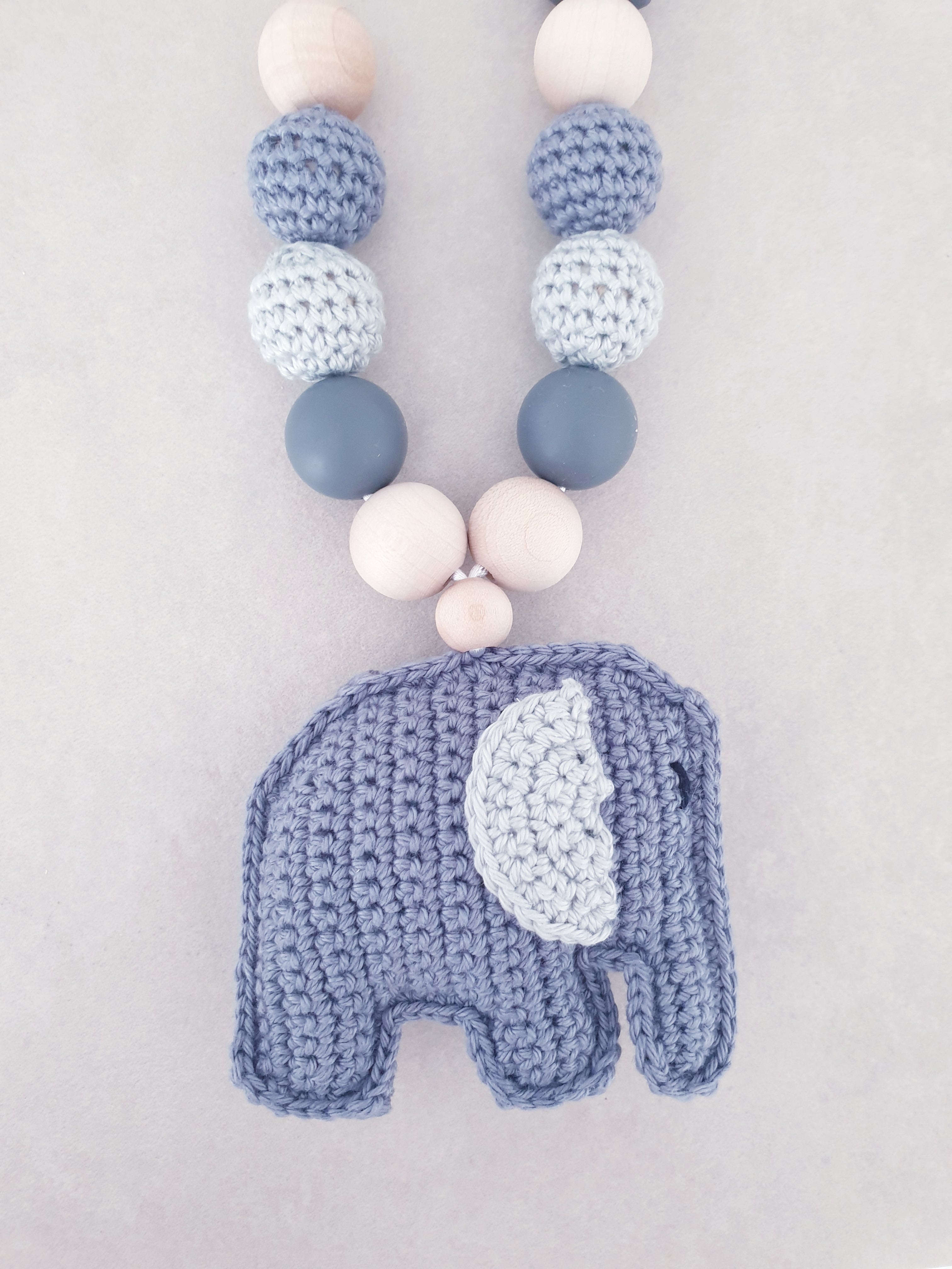 Newborn Set ELEFANT "antrazit"