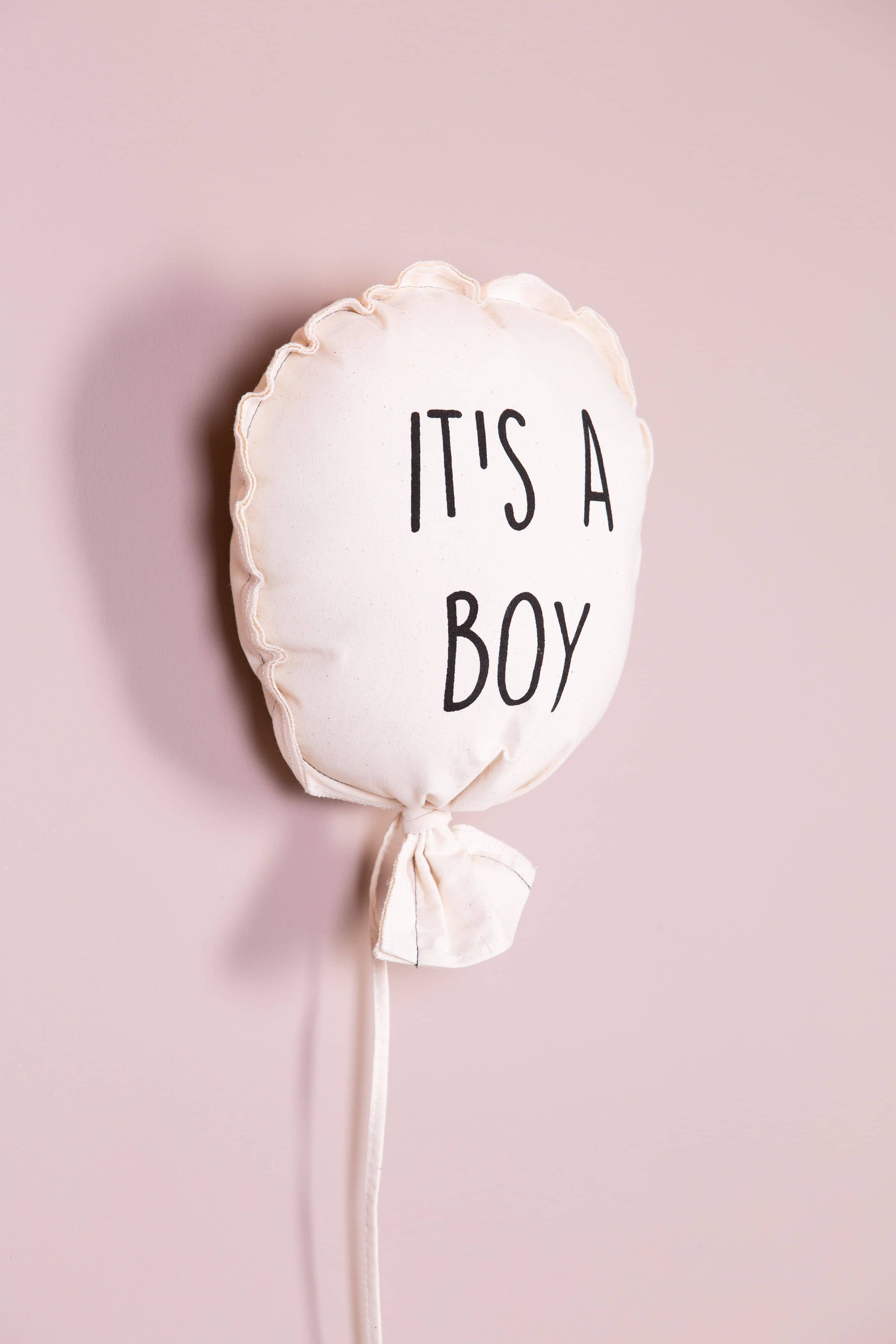 Canvas Ballon - It's A Boy - Wanddekoration