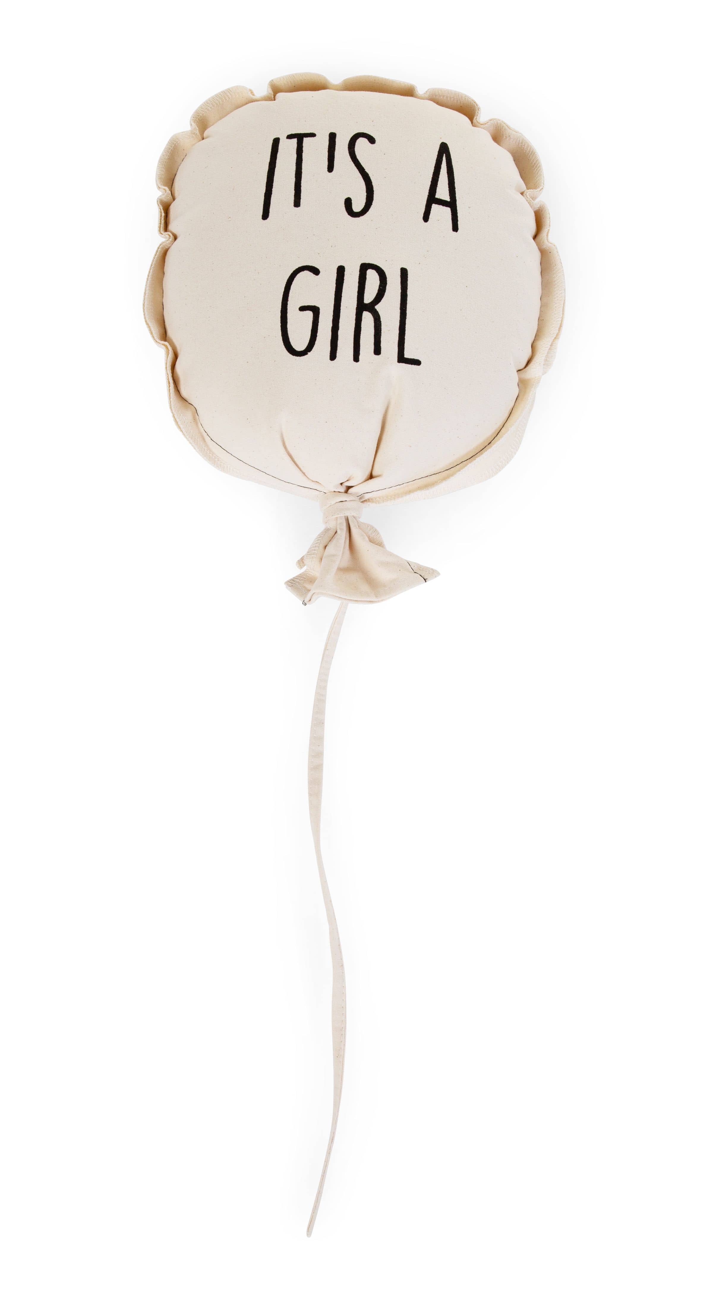 Canvas Ballon - It's A Girl - Wanddekoration